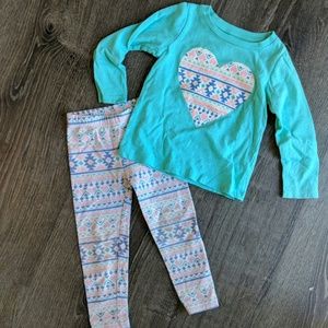 2t Girls Carter's Outfit